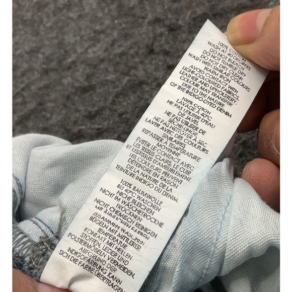 Nasty Gal Light Blue Straight Leg Jeans - Picture 4 of 4